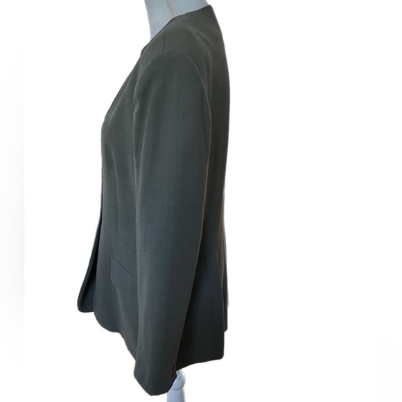 🔥🔥Jones New York Women's Sage 4 Button 100% Wool Lined Blazer - Size 12 see des - Picture 3 of 5